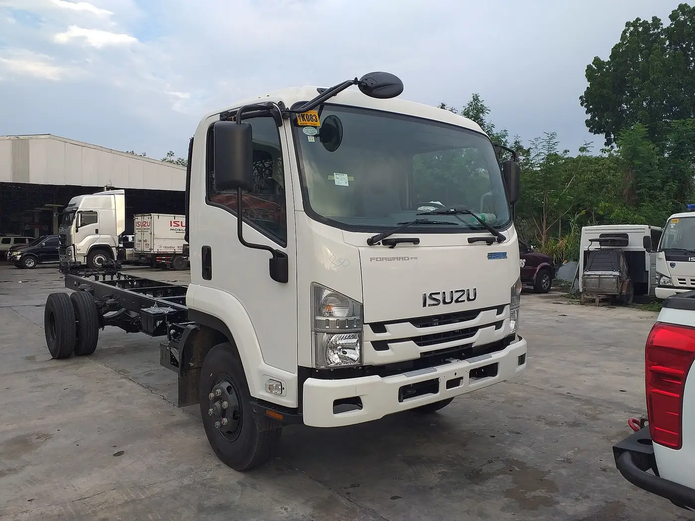 Isuzu FRR 6 ล้อ ตู้ทึบ ปี 2019 เครื่องดี พร้อมวิ่ง
